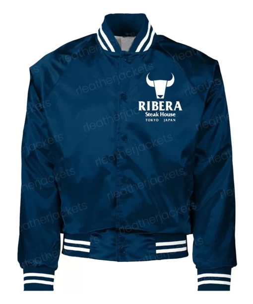 Men Ribera Steak House Blue Jacket