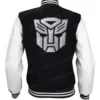 Men's Transformers Logo Varsity Jacket