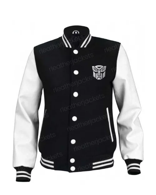 Men's Transformers Logo Varsity Jacket