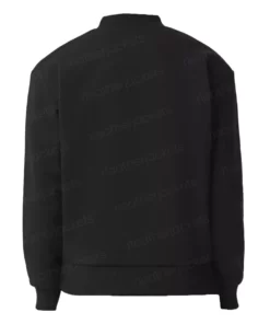 Unisex Black Bomber Jacket