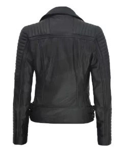 Womens Moto Black Jacket