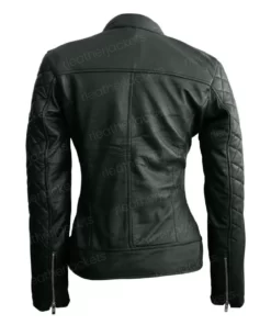 Womens Quilted Black Jacket