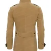 Men's Double Breasted Brown Coat