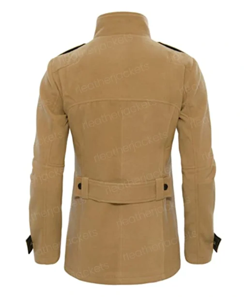 Men's Double Breasted Brown Coat