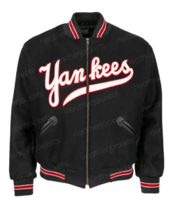 New York Yankees Black Varsity Jacket