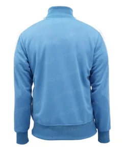 Mens Casual Blue Track Jacket