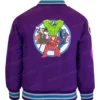Avengers Purple Bomber Jacket