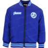 Avengers Blue Bomber Jacket