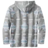 Men's Beach Grey Pullover Hoodie