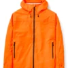 Mens water resistance orange jacket