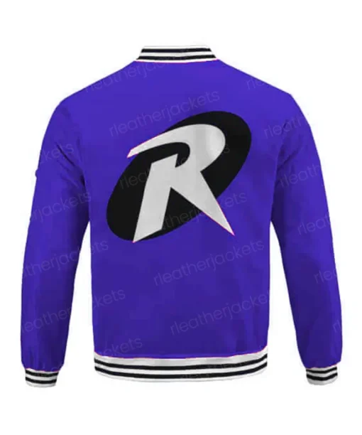 Teen Titans Robin Purple Bomber Jacket