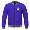Men's Purple Bomber Jacket