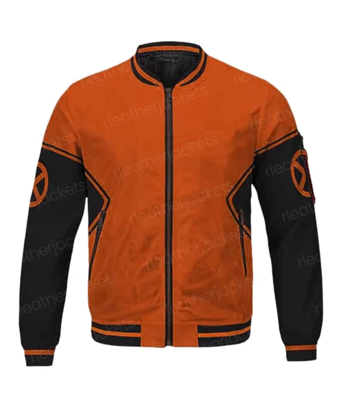 X-Men Classic Orange Bomber Jacket