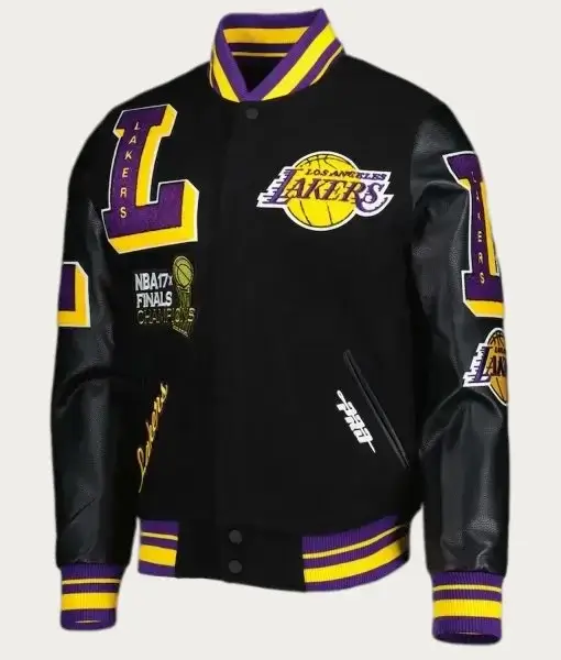 Mash Up Capsule Lakers Varsity Jacket