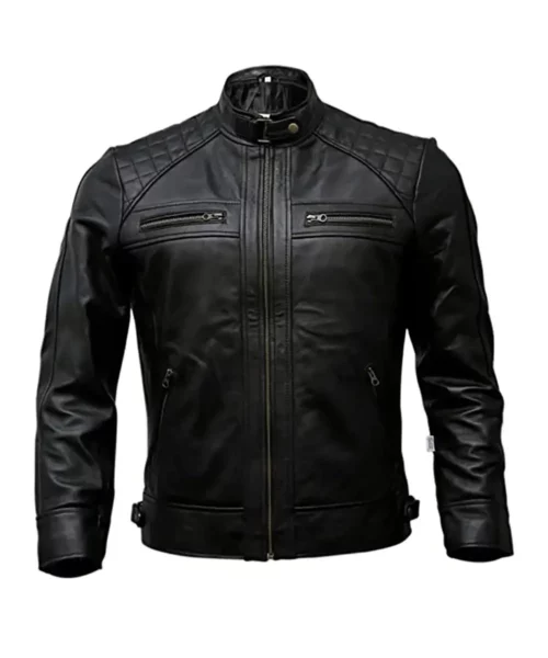 Men's Biker Leather Jacket