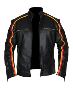 Men's Cafe Racer Motorcycle Jacket