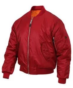 Men's MA-1 Fight Red Jacket