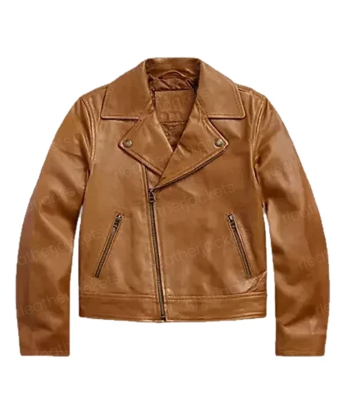 Mens Moto Leather Jacket