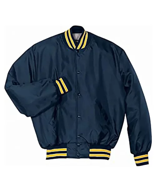 Men's Olympia Navy Varsity Jacket