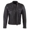 Rebel Black Leather Jacket