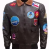 Top Gun Maverick Pilot Leather Jacket