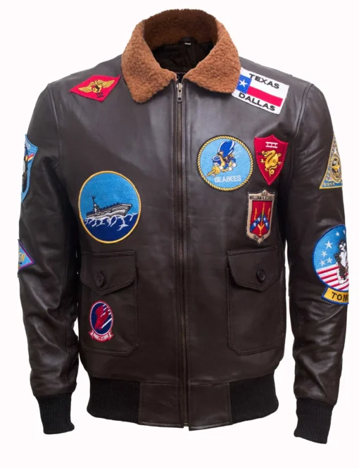 Top Gun Maverick Pilot Leather Jacket