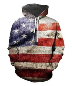 USA 3D Print Sweatshirt