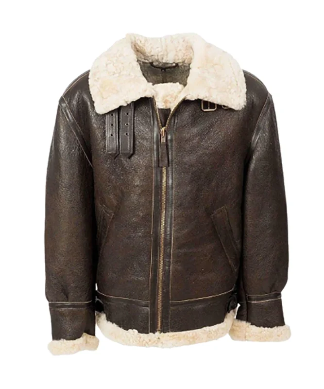 Mens B3 Aviator Shearling Bomber Jacket | Mens B3 Aviator Jacket