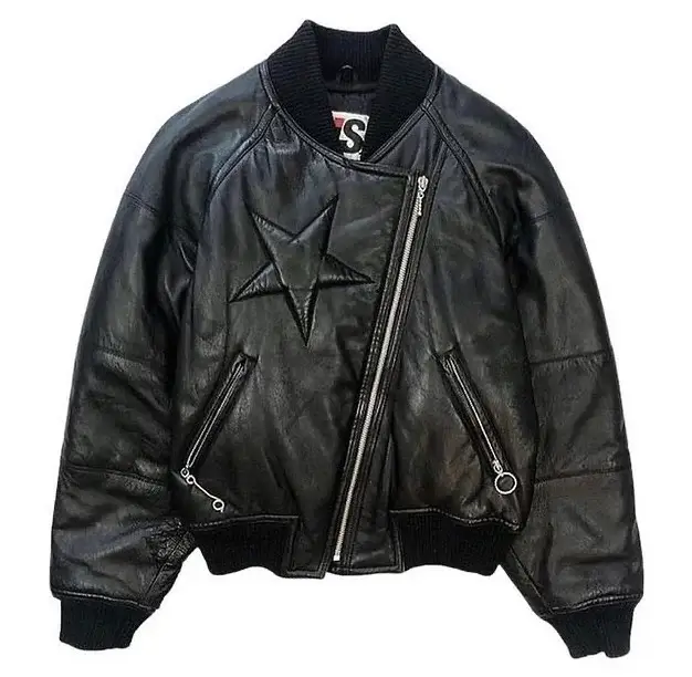 Issey Miyake 1980s Leather Bomber Jacket | Issey Miyake 1980s Jacket