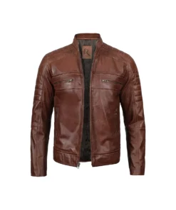 Mens Aviator A-2 Real Leather Jacket