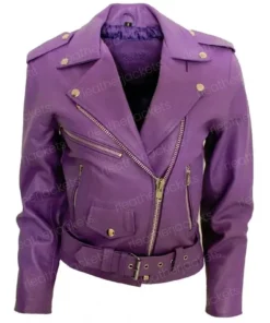 Women’s Stylish Brando Purple Jacket