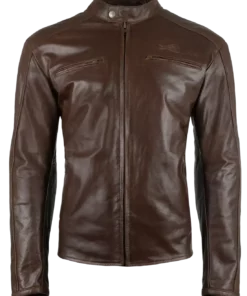 Dune Chocolate Leather Jacket