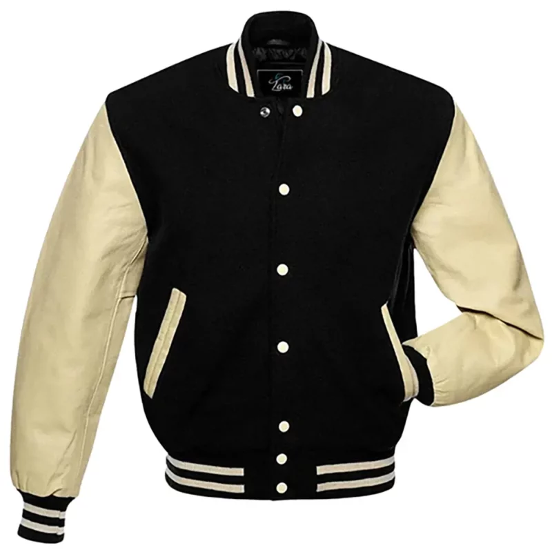 High School Varsity Bomber Leather Jacket | High School Varsity Jacket