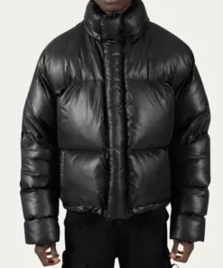Trendt Vision Puffer Black Jacket