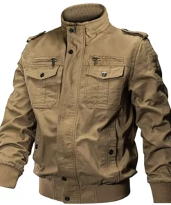 Men's Military Flying Khaki Jacket