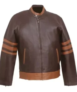 Men’s Tan Brown Leather Jacket