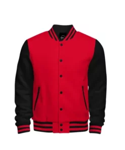 Red and Black Varsity Jacket