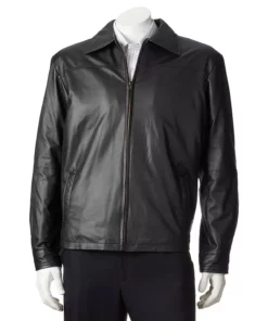 Mens Excellent New Zealand Leather Jacket