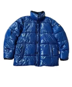 Men’s True Blue Puffy Quilted Jacket