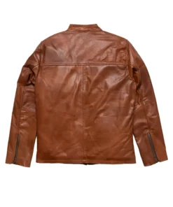 Thompson Whiskey Brown Leather Jacket