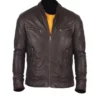 Mens Stylish Lambskin Leather Jacket
