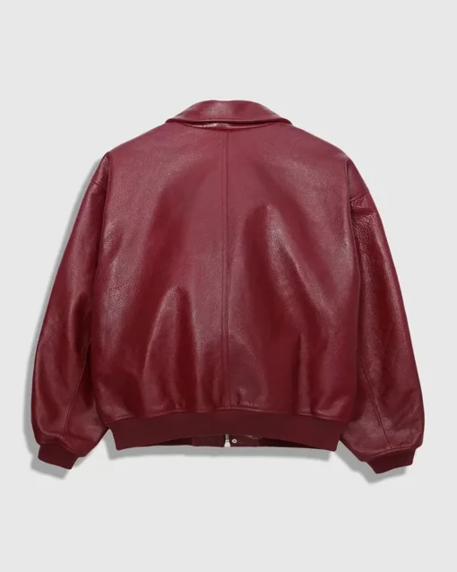 Taxi Bomber Leather Jacket