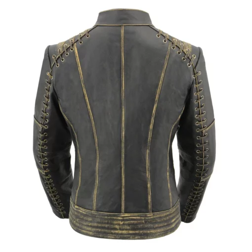 Womens Motorbike Leather Jacket