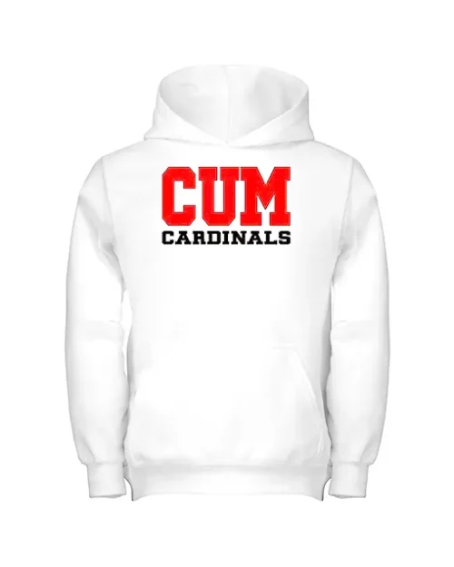 Christian University Michigan Merch White Bomber Hoodie