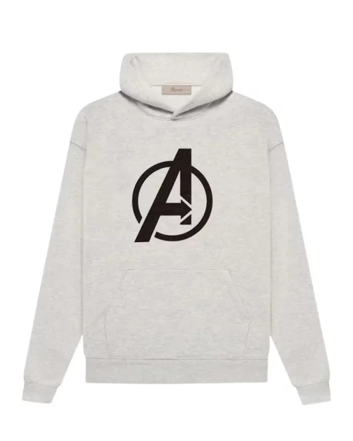 Men's Avengers White Pullover Hoodie