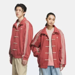 Adidas Chinese New Year Suede Leather Jacket