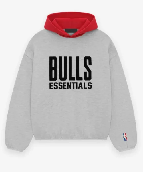 Bulls Essentials Light Heather Pullover Hoodie
