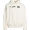 Fear of God Logo Overlapped Pullover Hoodie