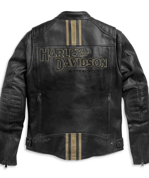 Harley Davidson H-D Triple Vent Passing Link II Leather Jacket