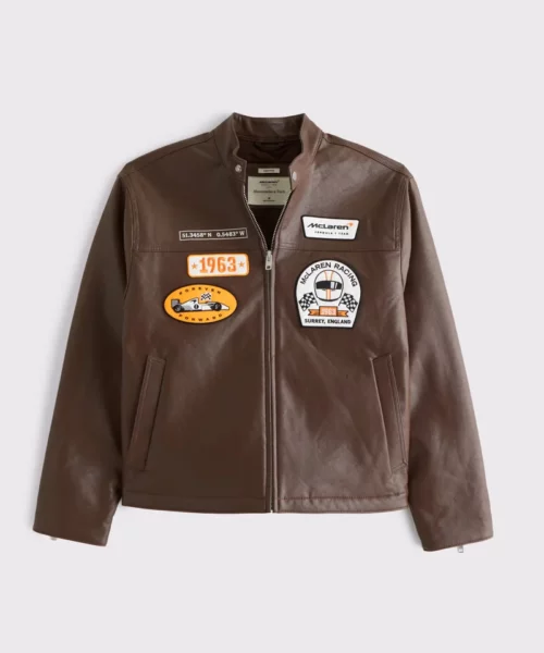 Men's McLaren Leather Racing Jacket